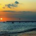 Jawa Tengah, : sunset pantai kedongan