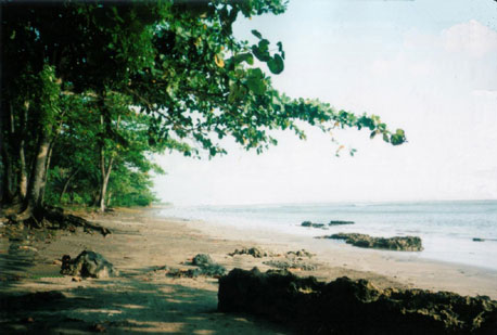 Jawa Barat , Pantai Minajaya, Sukabumi – Jawa Barat : Teduh Pantai Minajaya