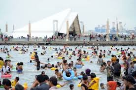 Beach Pool Ancol - DKI Jakarta : Pantai – Pantai Di Taman Impian Jaya Ancol, DKI Jakarta