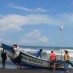 Banten, : Nelayan Di Pantai Depok