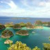 Papua , Kepulauan Pianemo ( kepulauan Fam ),  Raja Ampat – Papua : Panorama Pulau Pianemo