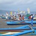 Bengkulu, : Perahu Nelayan di Pantai Depok