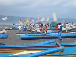 DIY Yogyakarta , Pantai Depok, Bantul – Yogyakarta : Perahu Nelayan Di Pantai Depok