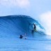 Jawa Timur, : Surfing di Legon Bajo, Pulau Panaitan