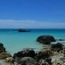 Papua, : batu karang di pantai tureloto
