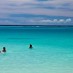 Maluku, : birunya air laut di panta tureloto