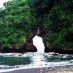 Jawa Tengah, : bukit karang di pantai licin