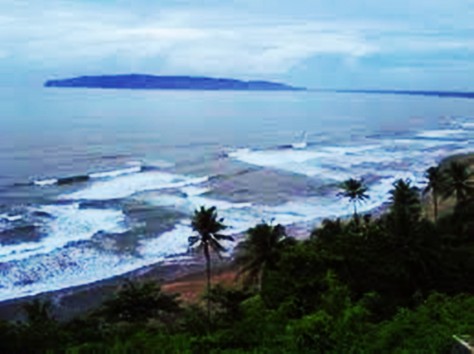 indahnya pantai lembah putri - Jawa Barat : Pantai Lembah Putri, Kalipucang – Jawa Barat.
