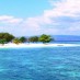 Maluku, : pantai berpasir putih di gili lampu