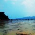 Jawa Barat, : pantai kondang iwak saat sedang surut