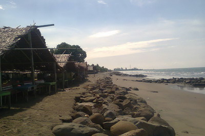 Aceh , Pantai Ujong Blang, Lhokseumawe – Aceh : pantai ujong blang