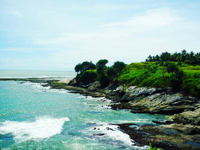 Jawa Barat , Pantai Karapyak, Ciamis – Jawa Barat : Pantai Yang Curam Di Pantai Karapyak