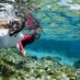 Sulawesi Utara, : snorkeling di gili sulat