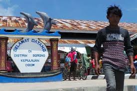Papua , Pulau Doom, Sorong – Papua : Gerbang Masuk Pulau Doom