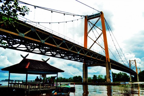 Jembatan Barito - Kalimantan Selatan : Pulau Bakut, Barito Kuala – Kalimantan Selatan