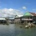 Sulawesi Utara, : Rumah Panggung Khas Bajo di Pulau Bungin