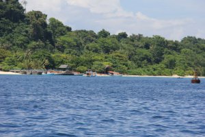 Sulawesi Utara , Pulau Gangga, Minahasa Utara – Sulawesi Utara : Suasana Perairan Pulau Gangga