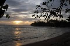 Jawa Barat , Pantai Pamayangsari, Tasikmalaya – Jawa Barat : Suasana Senja Di Pantai Pamayangsari
