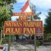 Lampung, : gerbang Masuk Pulau Fani