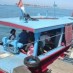 Papua, : kapal transportasi di Pulau Khayangan