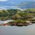 Lampung, : panorama pulau asei