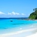 Bengkulu, : pantai di pulau asu