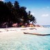 Mentawai, : pantai di pulau banggai