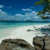 Papua, : pesona keindahan  pantai saronde