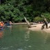 Papua, : sungai cigenter di pulau handeuleum