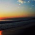 Banten, : sunset pantai pangumbahan