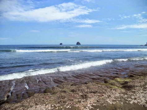Ombak Pantai Jelangkung - Jawa Timur : Pantai Jelangkung, Malang – Jawa Timur