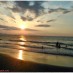 Banten, : Sunset Indah Pantai Alue Naga