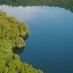 Papua, : danau motitoi di pulau satonda