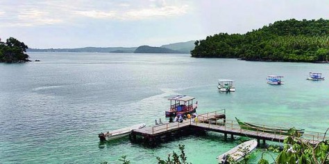 Suasana Pulau Rubiah - Aceh : Taman Laut Pulau Rubiah – Sabang