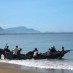 Maluku, : pantai reklamasi pusong