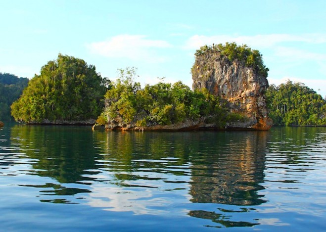 Papua , The Passage,  Raja Ampat – Papua : Pemandangan Alam The Passage