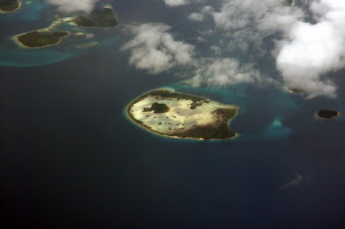 Papua , Pulau Walo, Raja Ampat – Papua : Pulau Walo Dari Udara